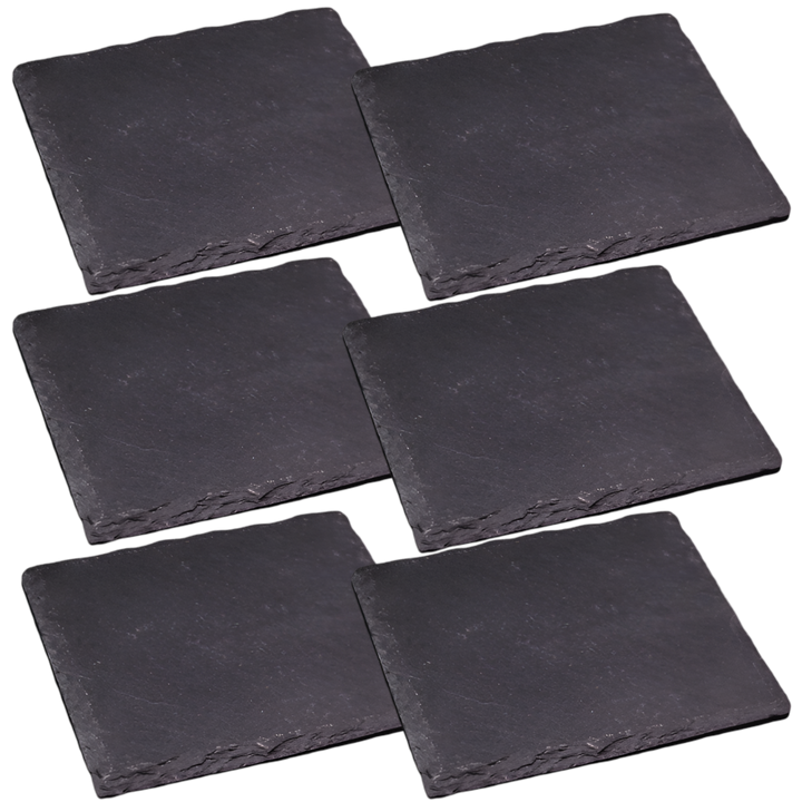 Slate Onderzetters|6st|