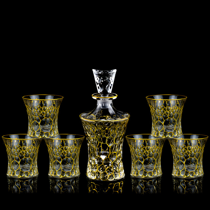 Bijenkorf Karaf Set|7-Delig|