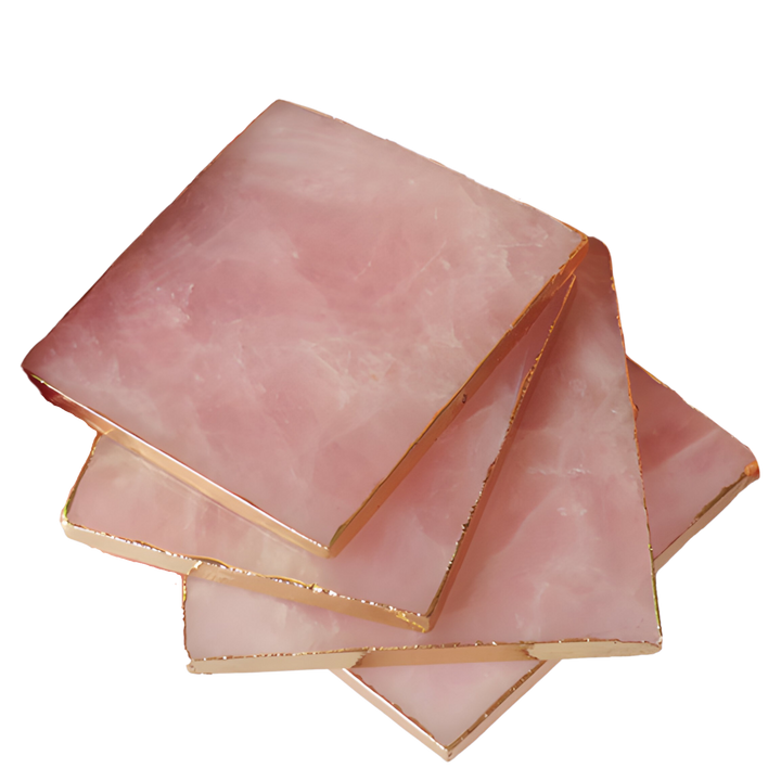 Rozenkwarts Onderzetters|2st|