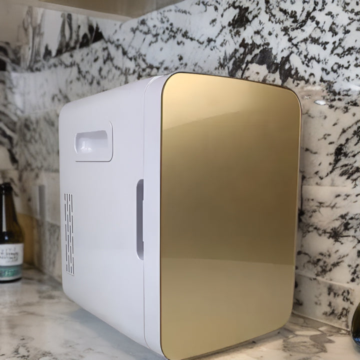 Mini koelkast Goud