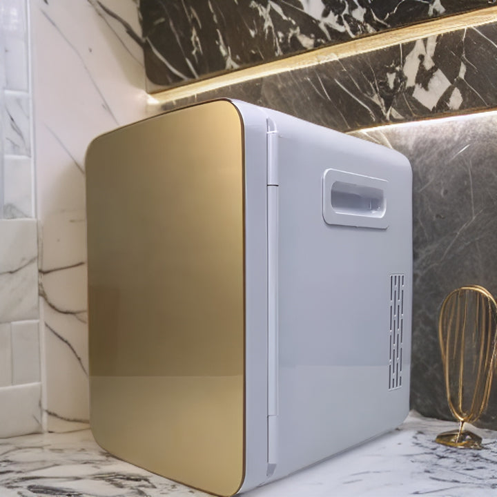 Mini koelkast Goud