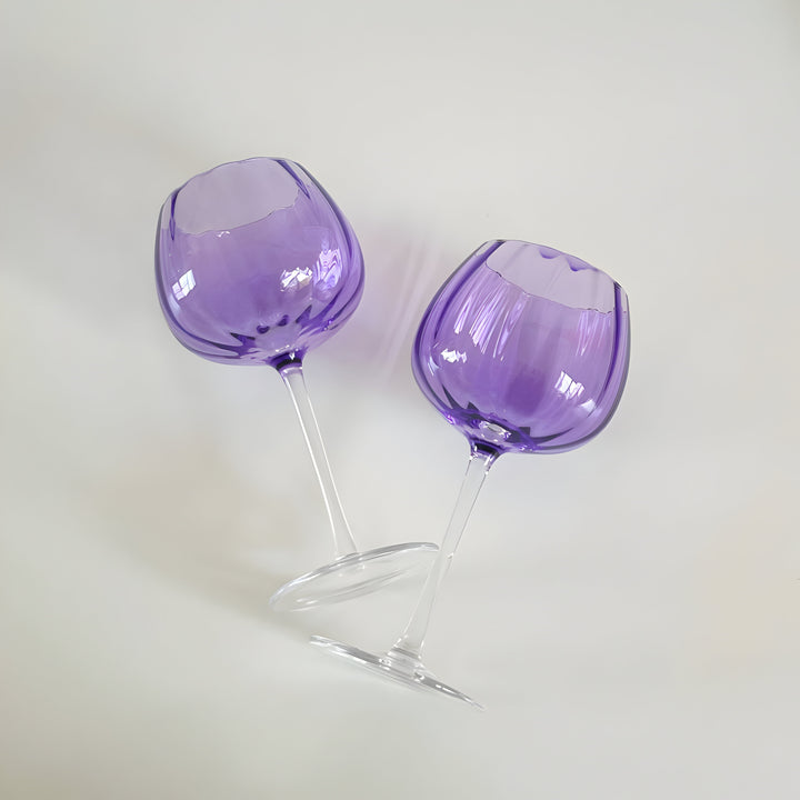Vintage Paarse Pompoen|2st|
