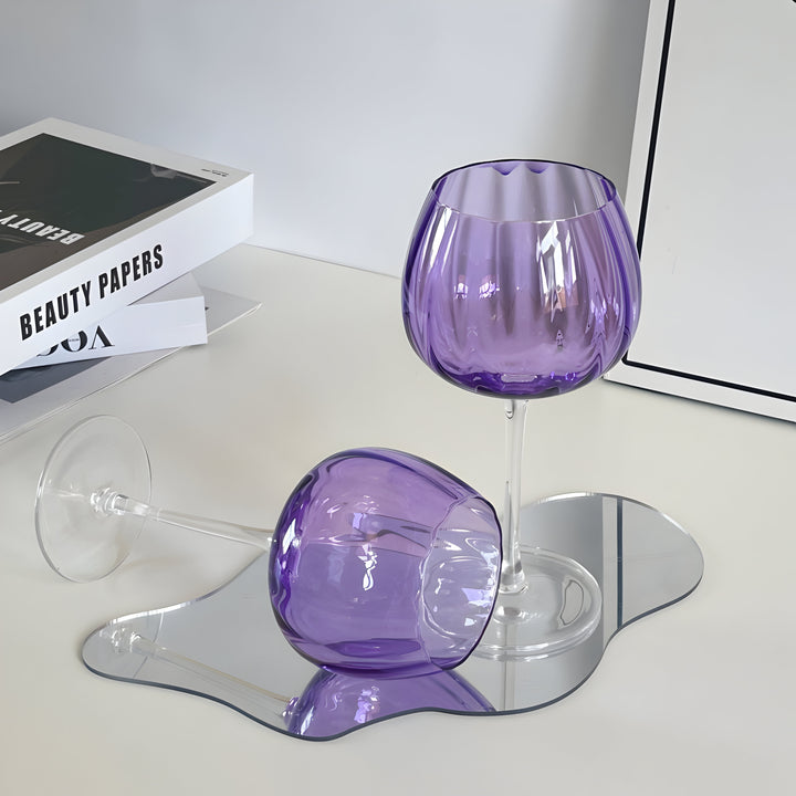 Vintage Paarse Pompoen|2st|