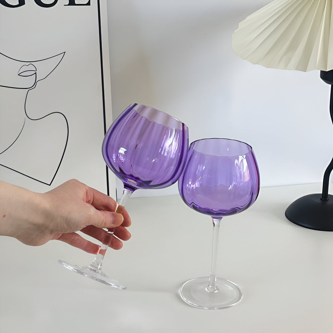 Vintage Paarse Pompoen|2st|