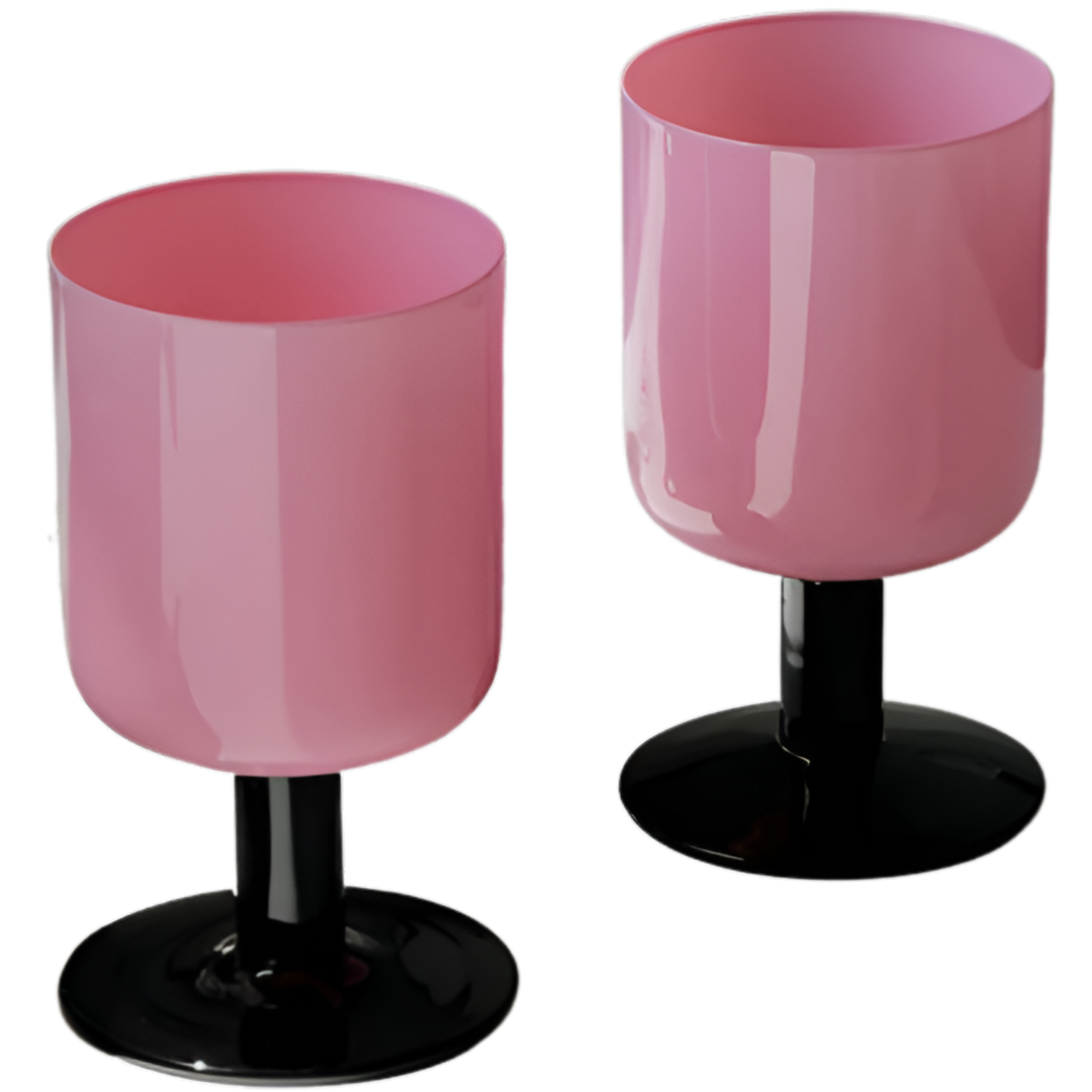 Cup Pink|Black|2st|