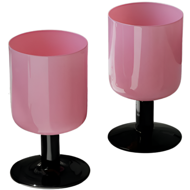 Cup Pink|Black|2st|